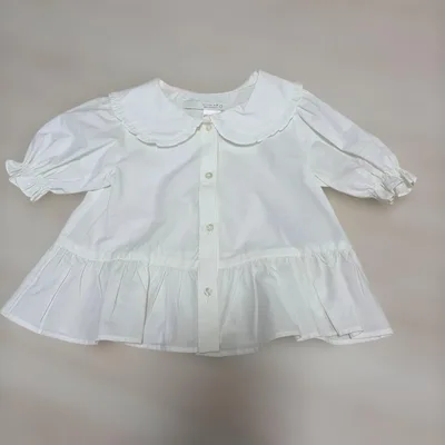 ZARA ベビー ブラウス ホワイト 98cm