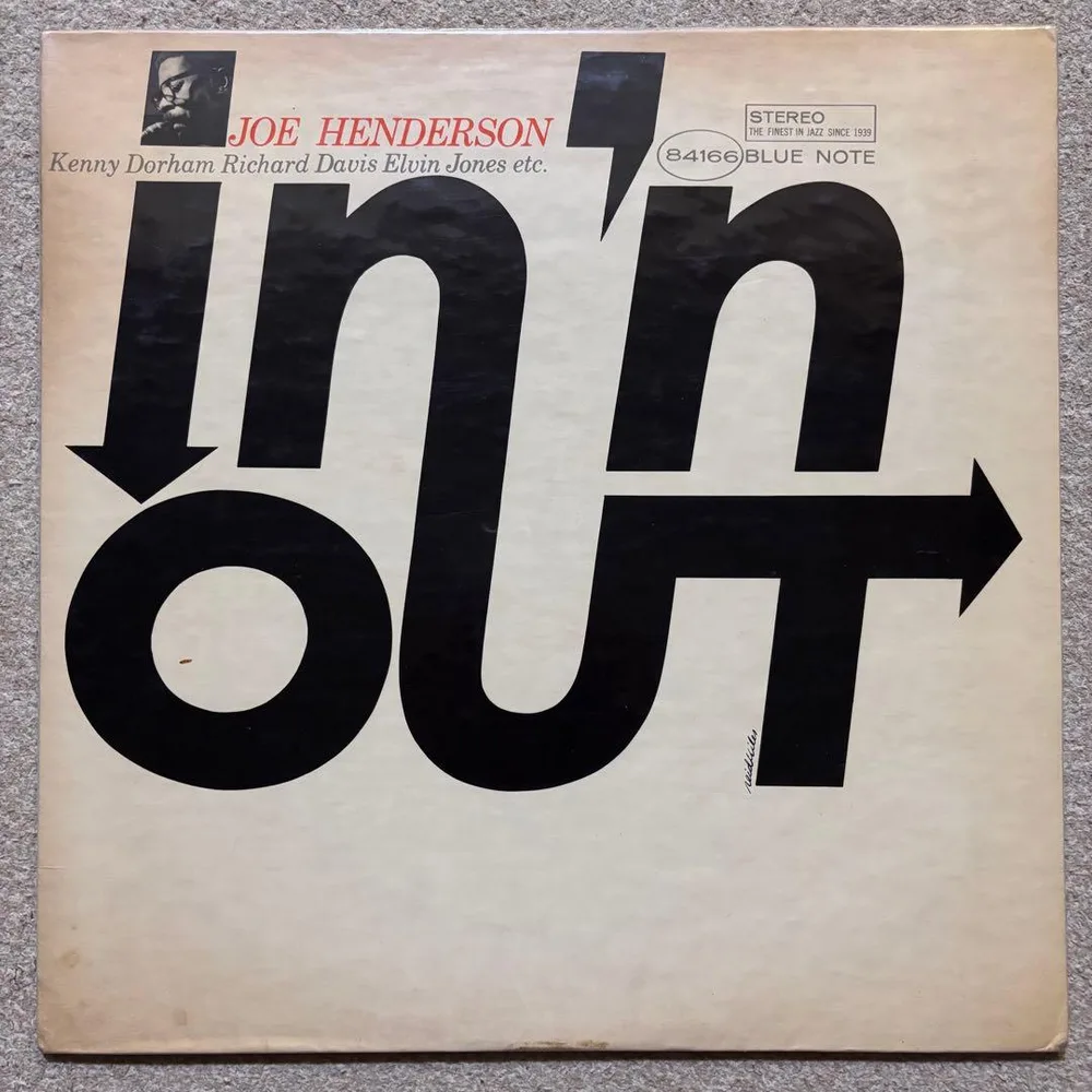 【人気盤】Joe Henderson – In 'N Out
