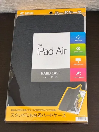 SANWA SUPPLY iPad Air ハードケース ブラック