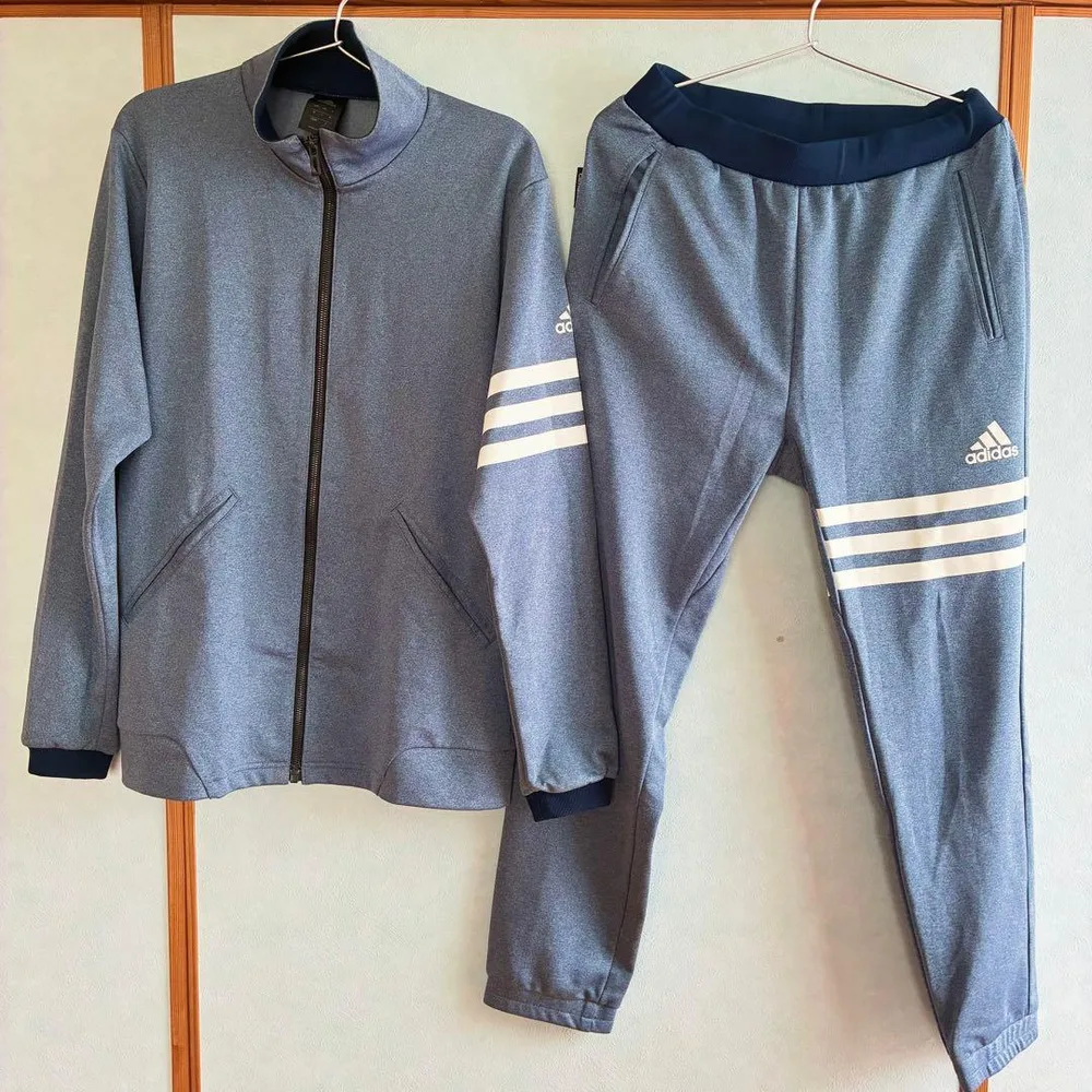 adidas climaliteジャージ 上下セットアップ メンズL 3本ライン