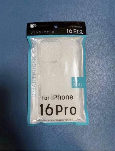 iPhone 16 Pro 専用 ソフトクリアケース