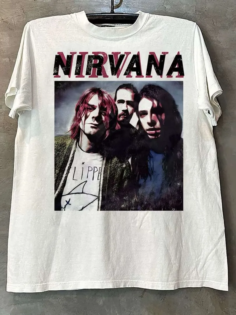 Vintage NIRVANA プリント 半袖 トレロ オーバーサイズ