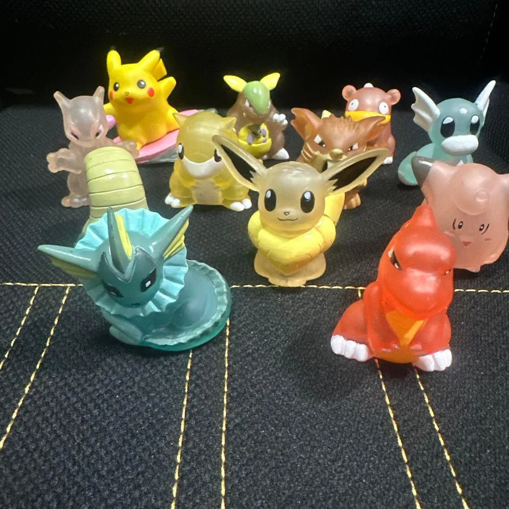 初期 ポケモンキッズ クリア ソフビ 人形 BANDAI 12体 まとめ売り