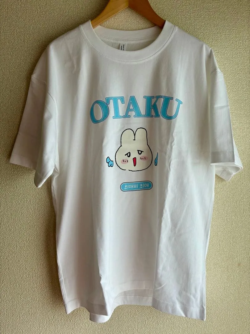 TXT OTAKU スビン うさぎ Tシャツ 白 半袖 M