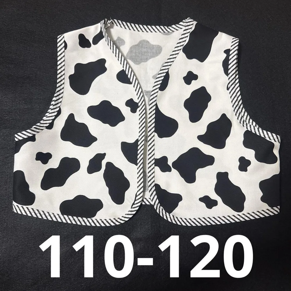 牛柄ベスト110-120③