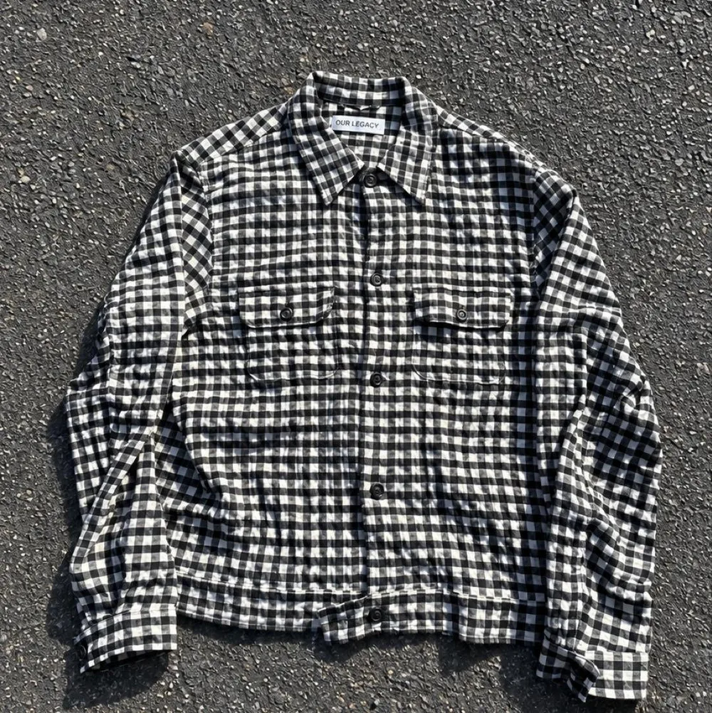OUR LEGACY アワーレガシー COACH JACKET チェック 46