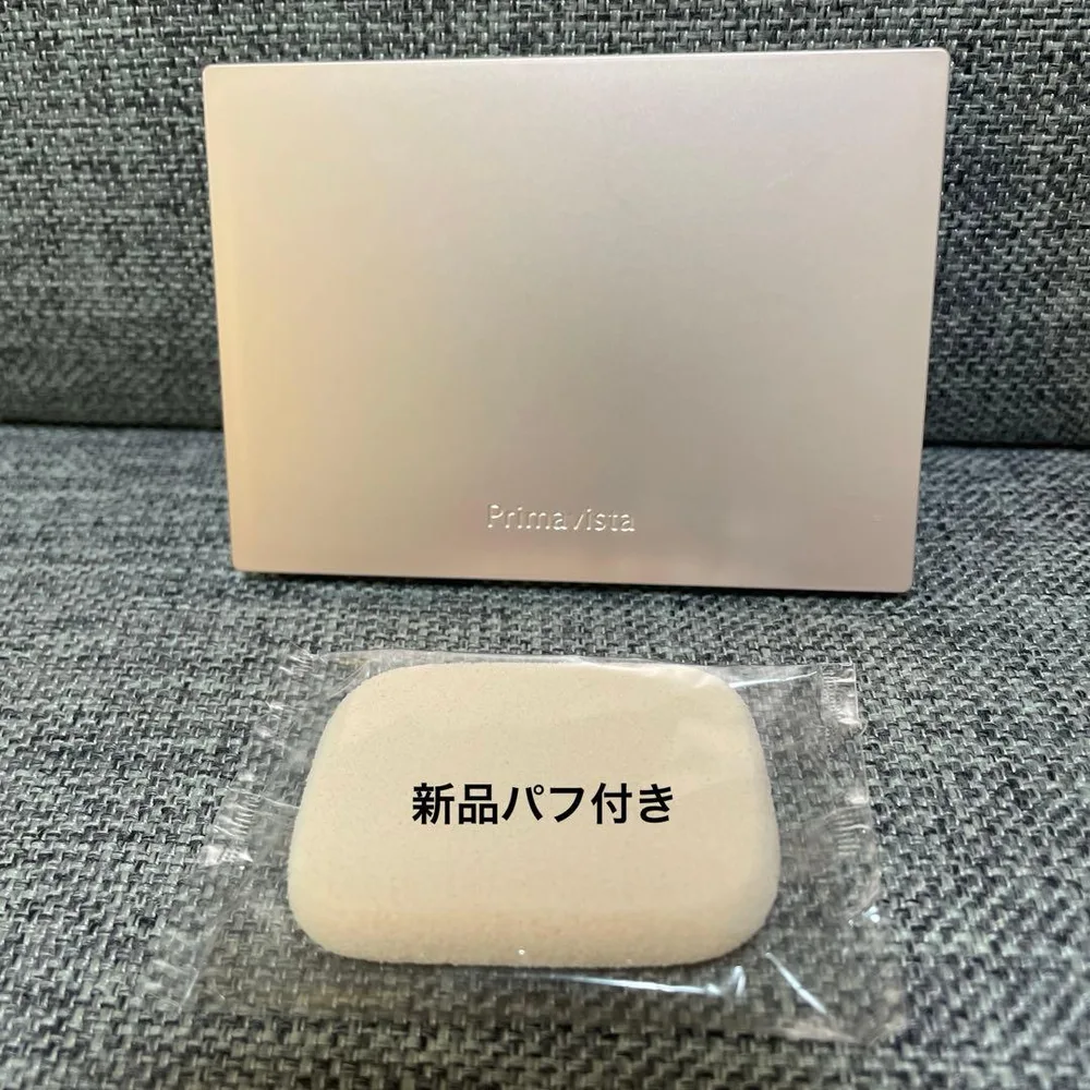ソフィーナ プリマヴィスタ パウダーファンデ オークル05&ケース&新品パフ付き