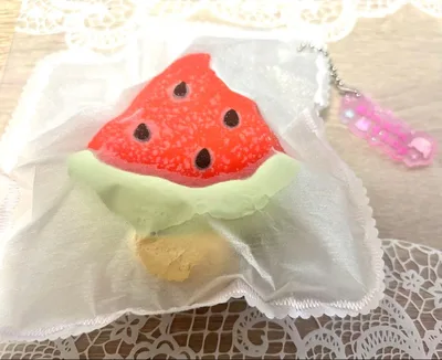 xinxin フルーツアイス スイカ スクイーズ キラキラ袋