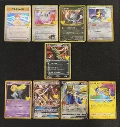 ポケモンカード 復刻版 金枠 m6a まとめ売り 9枚セット