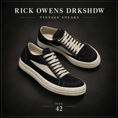 RICK OWENS DRKSHDW VINTAGE SNEAKS 42