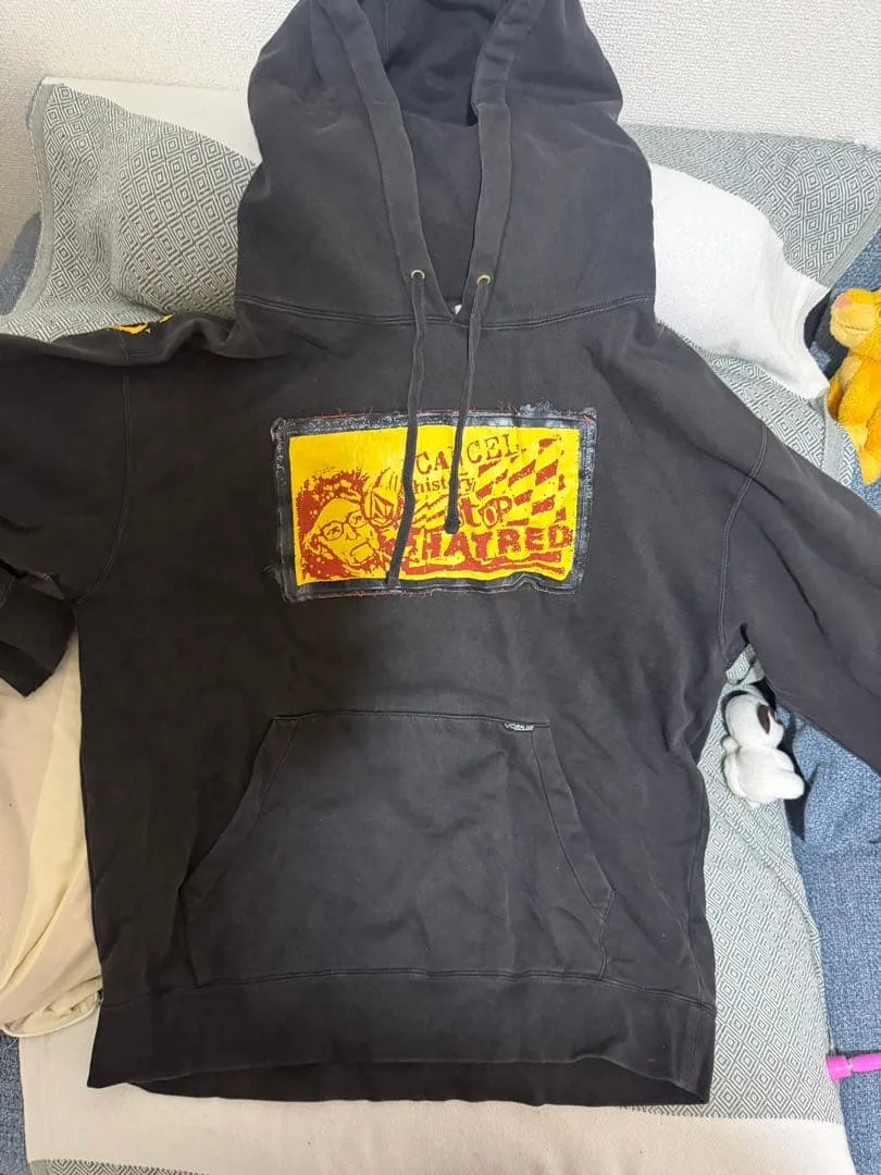 VOLCOM パーカー ブラック
