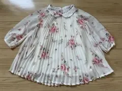 GAP ベビー ワンピース 花柄 プリーツ 80cm