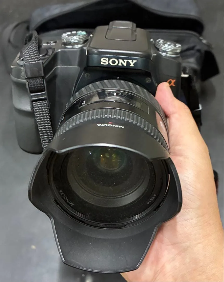 SONY デジタル一眼レフカメラ 本体 MINOLTA レンズ付