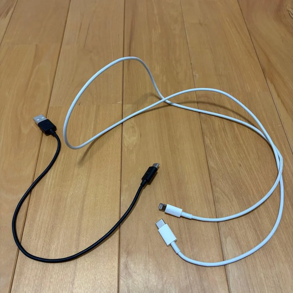 【2本】Type-C Lightning 1m / Type-C 30cm