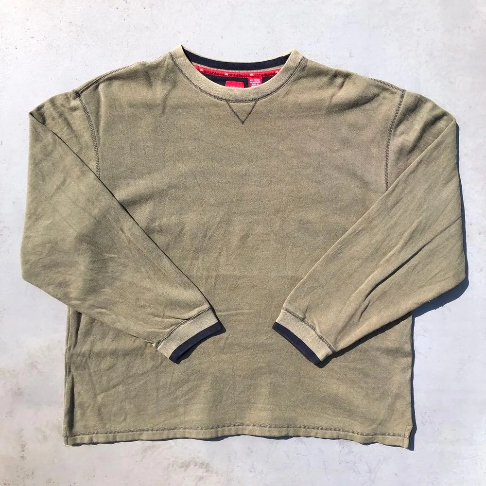 ARROW クルーネック スウェット カーキ XXLサイズ