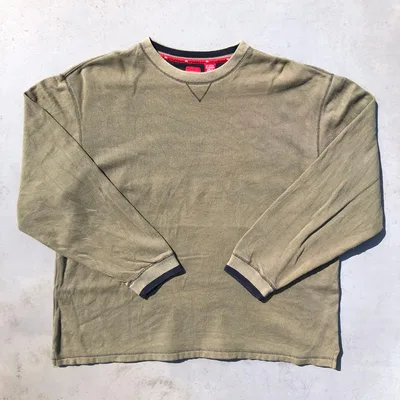 ARROW クルーネック スウェット カーキ XXLサイズ