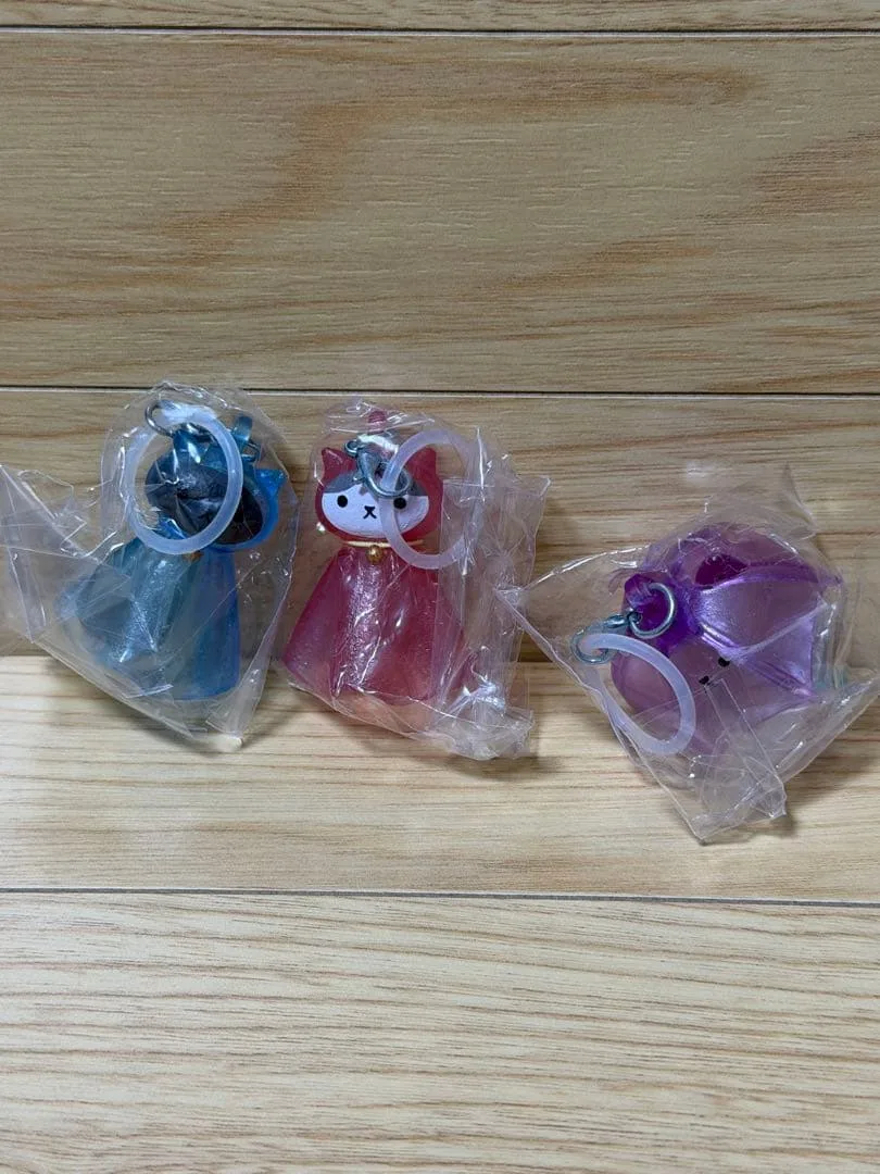 てるてるにゃんこ アピるチャーム めじるし 3種セット ガチャ