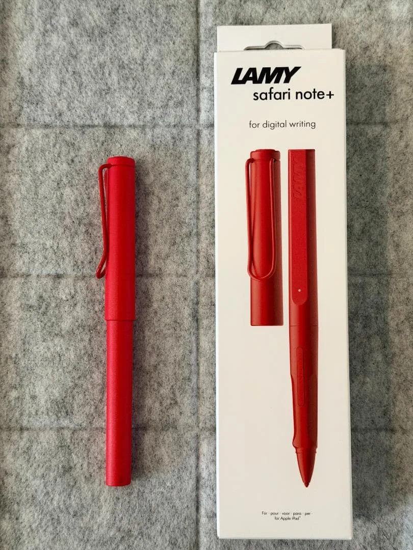 LAMY safari note+ デジタルペン レッド iPad対応 箱付