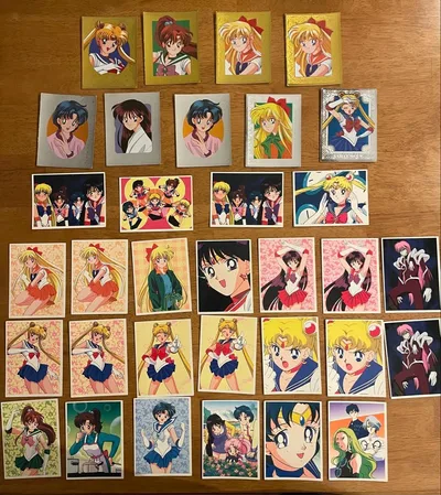【当時物】セーラームーン アマダ ブロマイド カード 大量 33枚セット