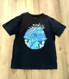 ジブリ もののけ姫 デイダラボッチ こだま Tシャツ フェード