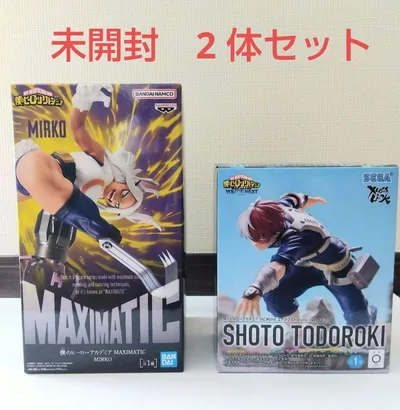 【新品未開封】ヒロアカ フィギュア 2体セット 轟焦凍 ミルコ まとめ売り