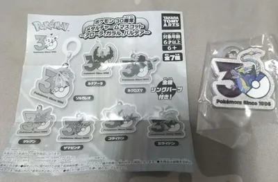 ポケモン 30周年 メタルチャームマスコット ミライドン