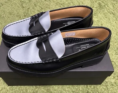 【極美品】The Kenford ローファー 25.5cm ブラック シルバー