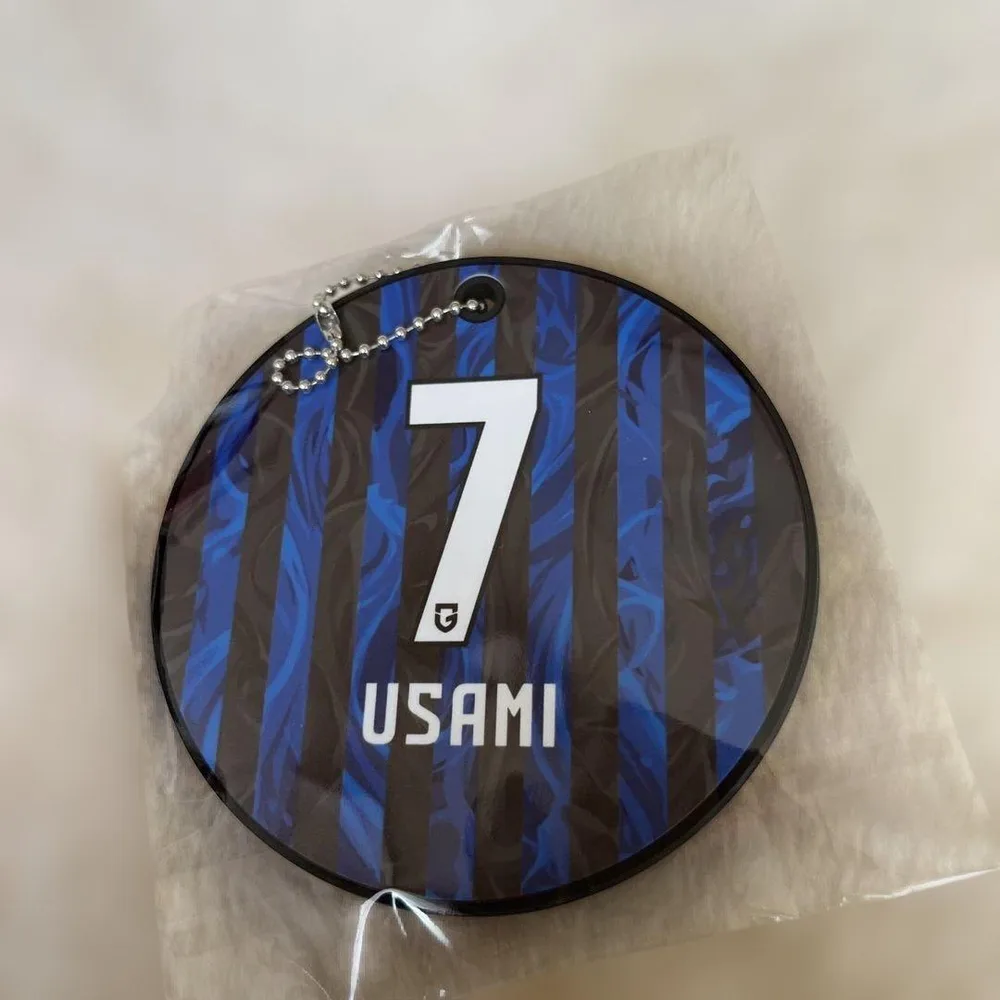ガンバ大阪 宇佐美貴史 7 ラバーコースターキーホルダー 非売品