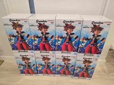 キングダムハーツ Grandista ソラ フィギュア 8体セット