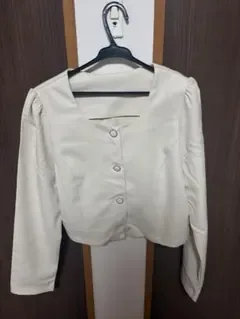 SHEIN ジャケット 上着 白 Mサイズ