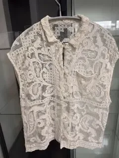nude vintage レースブラウス フミカウチダ itimi