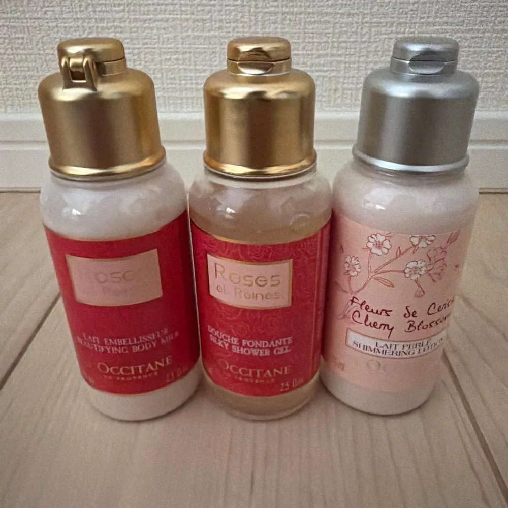 L'OCCITANE ボディケア ミニボトル 3本セット