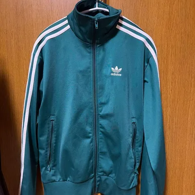 adidas トラックジャケット グリーン サイズM