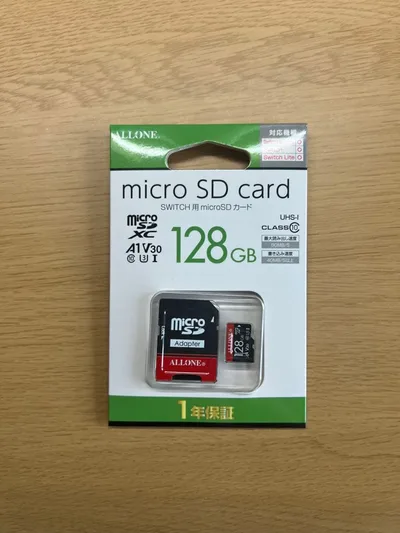 【新品】 ALG-NSSD128 Switch用microSDカード 128GB