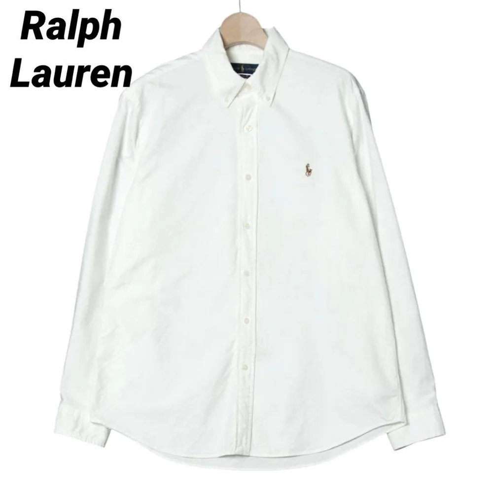 RalphLauren ラルフローレン ポニー刺繍 オックスフォードシャツ 美品