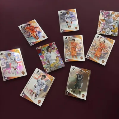 清水エスパルス Topps Chrome トレーディングカード 9枚セット