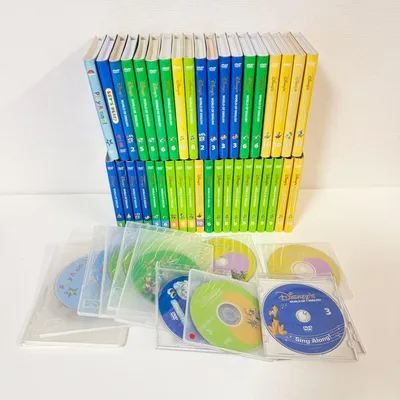 【ジャンク品】DWE シングアロング 他 DVD 50枚以上 ディズニー英語