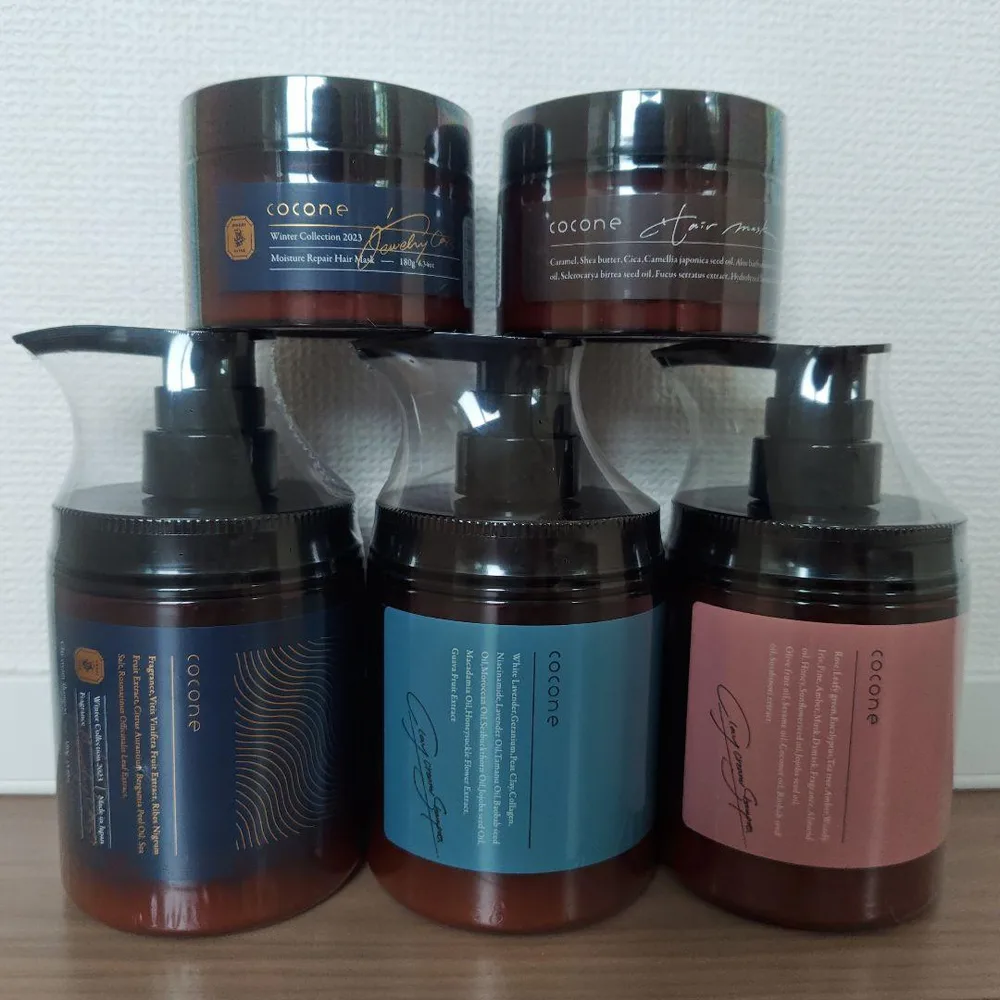 cocone シャンプー3本&ヘアマスク2個 まとめ売り