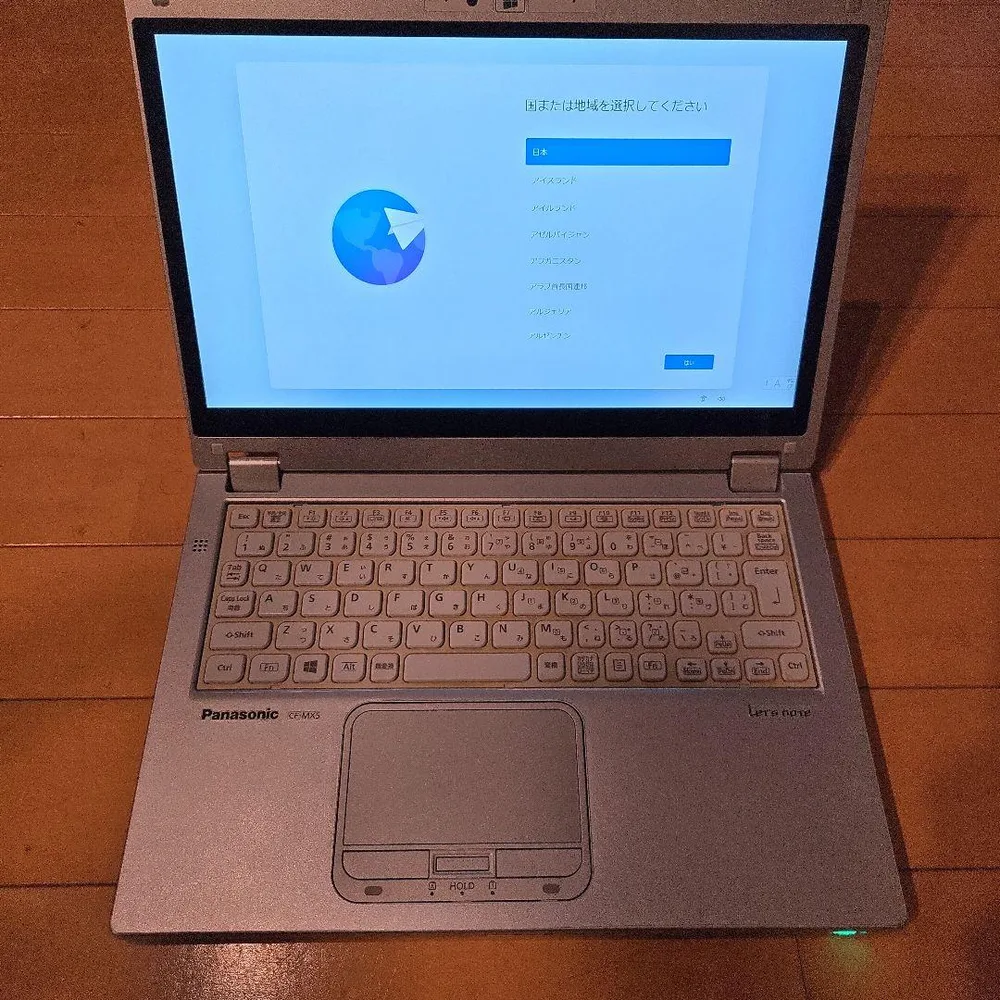 Panasonic Let's note CF-MX5 本体 core i5