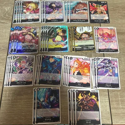 ワンピースカード 黒ルフィデッキパーツ