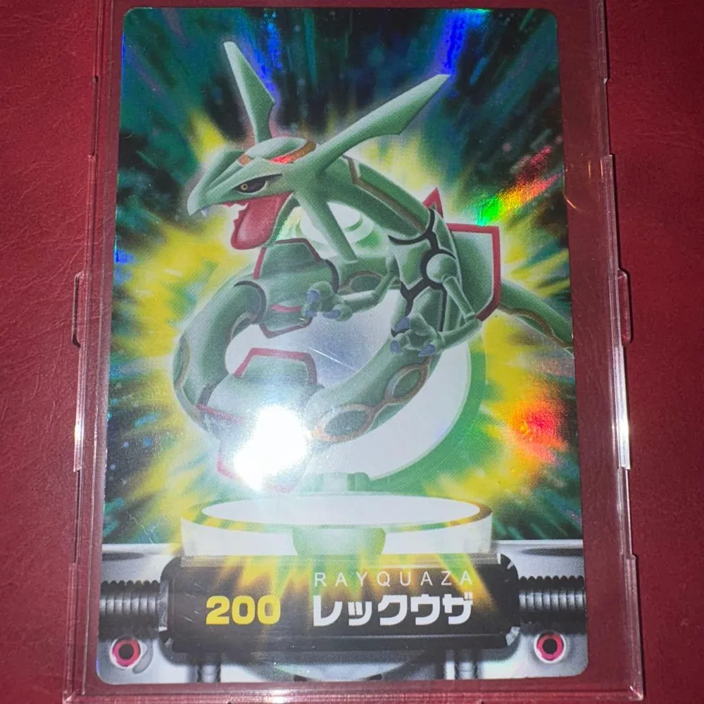 ずかんカード ポケモン レックウザ キラ レア Rayquaza
