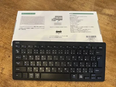 EWIN Bluetoothキーボード 日本語配列 超薄型