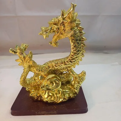 運気上昇 金運アップ 金龍の置物