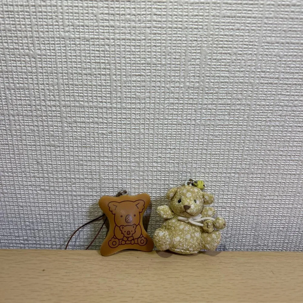 コアラのマーチ 熊のぬいぐるみキーホルダー