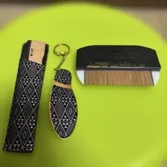 昭和レトロ 本つげ櫛 靴べらキーホルダー 古い櫛 まとめ