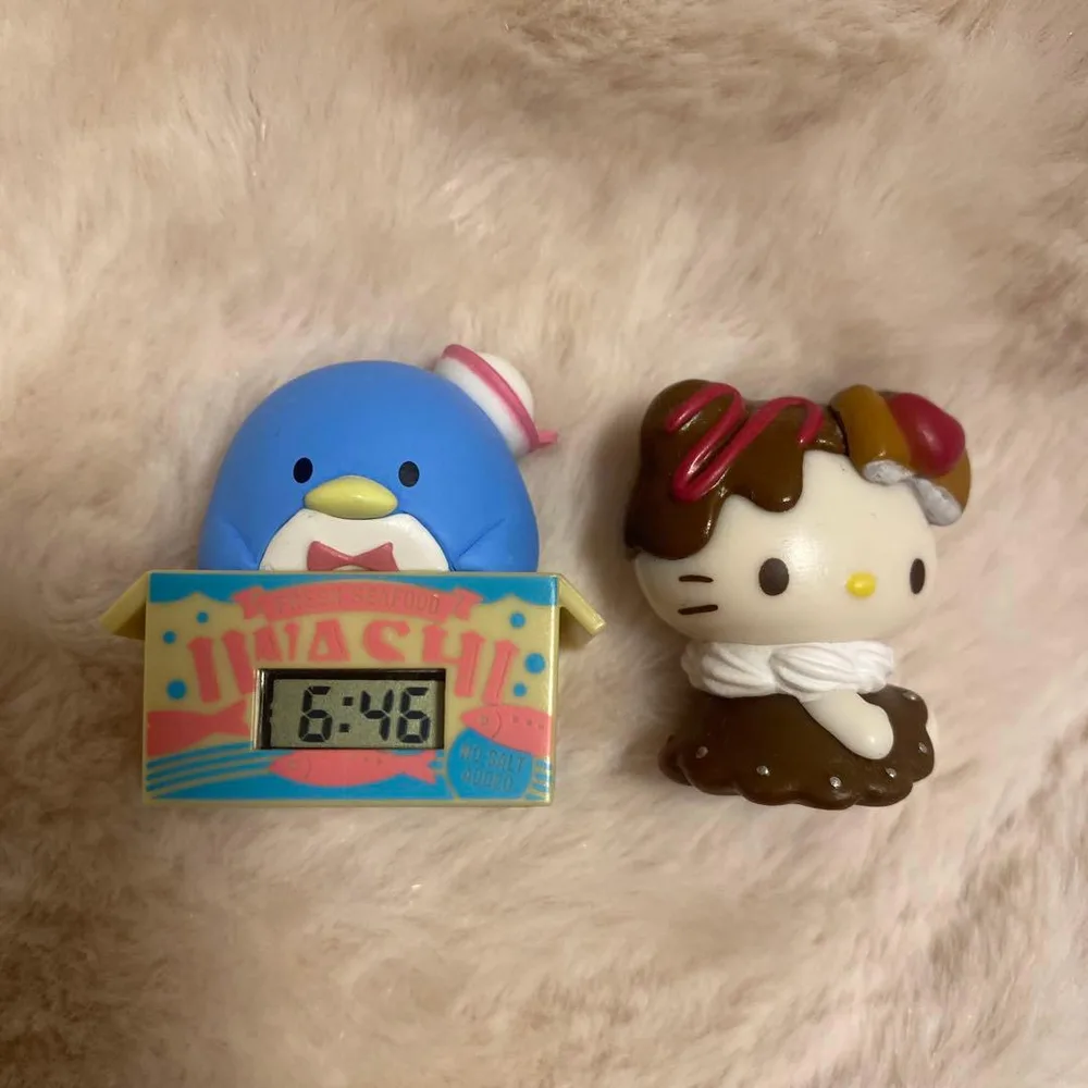 サンリオ ミニフィギュア 時計 2点セット