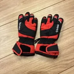 reusch スキーグローブ ブラック×レッド