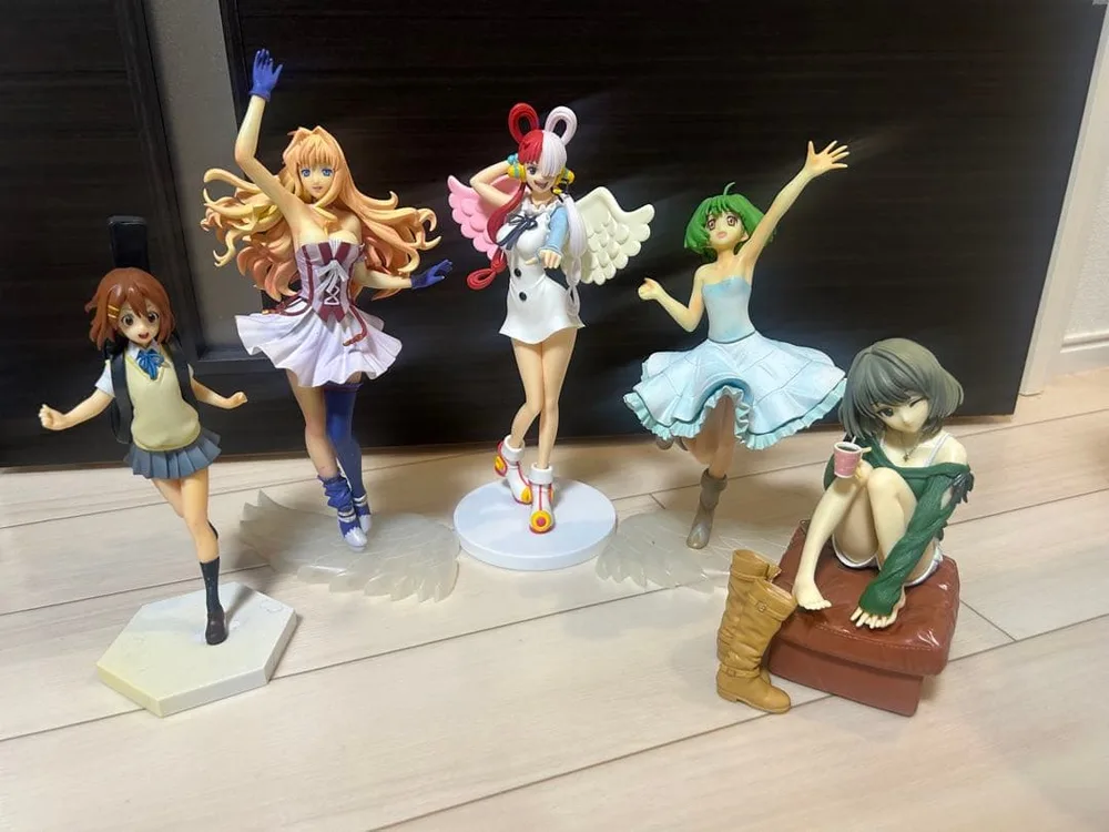 美少女フィギュア 5体セット まとめ売り けいおん ゆい M.F アイマス