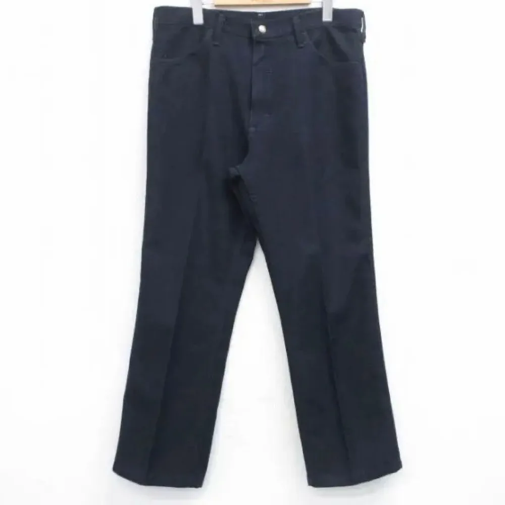 USA製 90s Wrangler ラングラー ランチャー パンツ 黒 W34