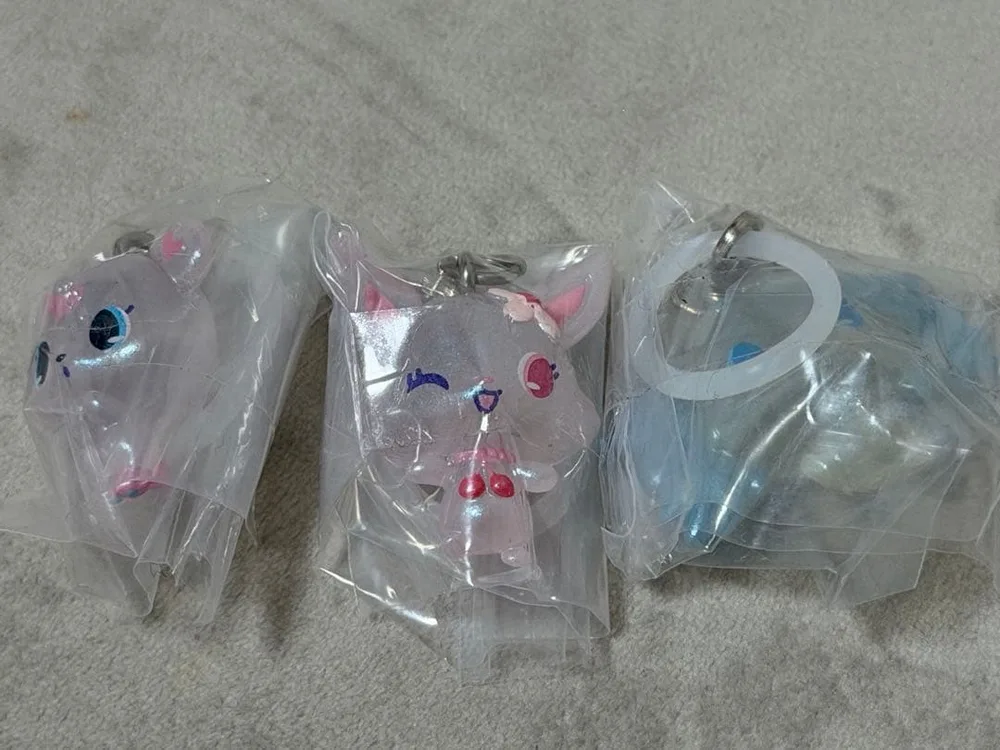 ジュエルペット めじるしアクセサリー 3個セット キラキラオーロラver.